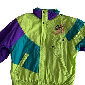Vintage FILA - Snowbeach *RARE* 80's Puffer Snow Jacket Size USA 42 (Large/XL)